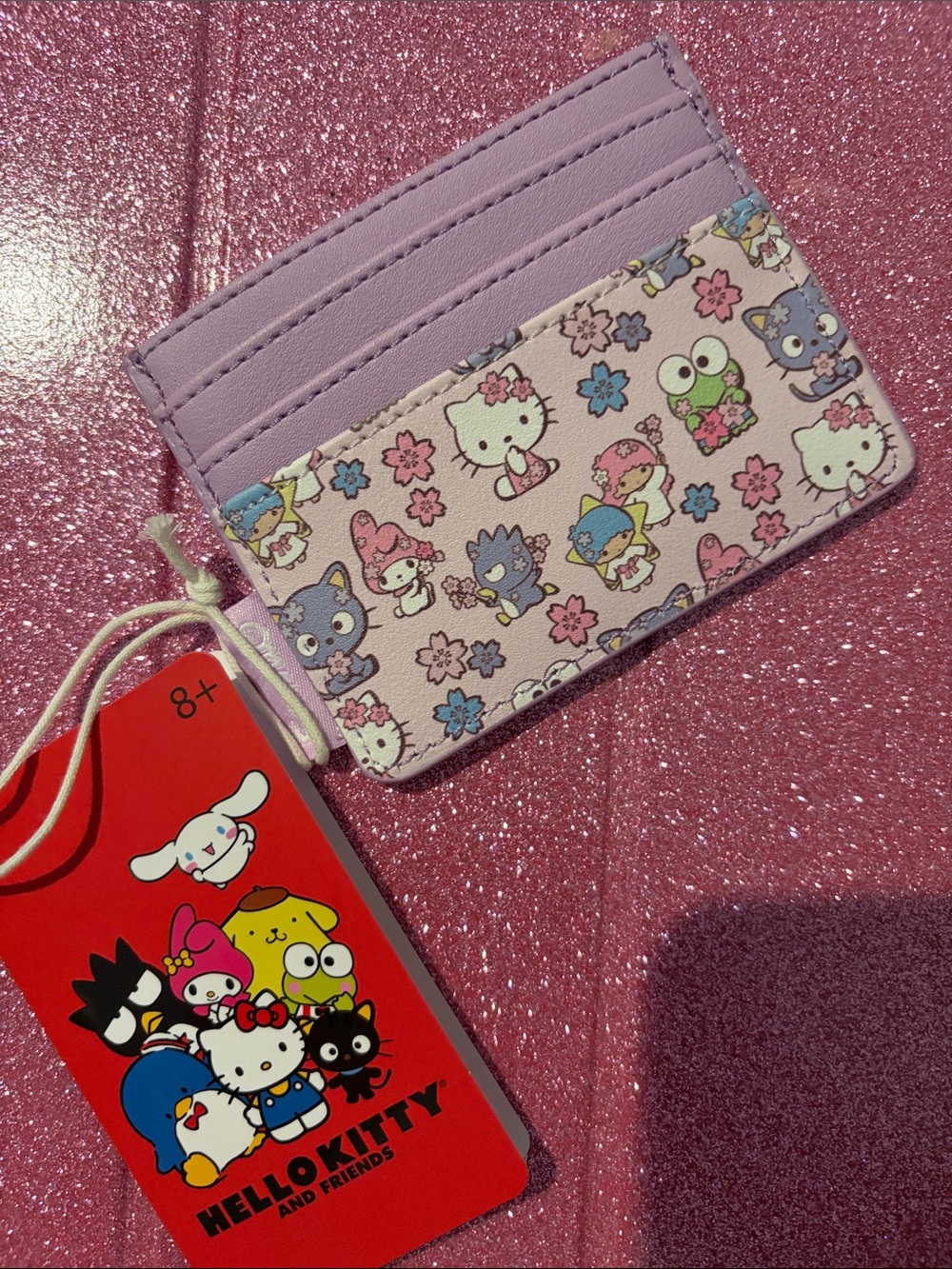 Sanrio Hello Kitty & Friends Cherry Blossoms Loungefly Cardholder